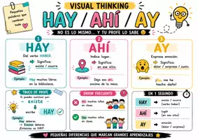 Vista previa - Hojas de trabajo - TRAMPAS DEL ESPAÑOL (VISUAL THINKING) - página 2