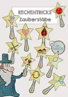 Vorschau - Merkblätter - Zauberstäbe Rechentricks ZR20 Rechenstrategien - Deckblatt
