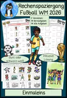 Vorschau - Arbeitsblätter - Fußball WM 2026 - Deckblatt