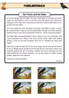 Vorschau - Arbeitsblätter - Fabelmerkmale kennenlernen, erkennen und anwenden - Arbeitsblätter für Kl. 5/6 - Seite 3