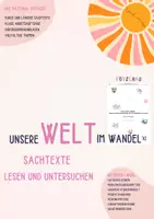 Vorschau - Arbeitsblätter - Unsere Welt im Wandel_Sachtexte lesen und untersuchen - Deckblatt