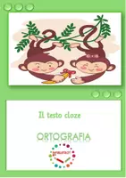 anteprima - Esercizi - Riepilogo ortografico - Testi cloze - Pagina di copertina
