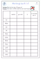Vorschau - Arbeitsblätter - R - Laute - Buchstaben - Klasse 1-2 - Regelkarte + Arbeitsblätter - Seite 3
