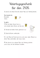 Vorschau - Mal- und Bastelvorlagen - Vatertagsgeschenk Herz zum Ausmalen mit Anleitung - Seite 2