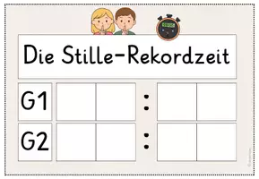 Vorschau - Poster - Stille-Rekordzeit Aushang I Freebie - Seite 2