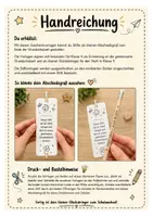Vorschau - Mal- und Bastelvorlagen - Abschiedsgeschenk Klasse 4 – Geschenkvorlagen für Stifte zum Schulwechsel | Fachübergreifend Klasse 4 - Seite 1