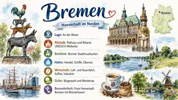 Vorschau - Arbeitsblätter - Materialpaket "Deutsche Städte" - Seite 3