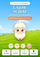 Vorschau - Interaktives Material - 🐑 Das Lärm-Schaf: Digitale Lärmampel mit Ruhe-Timer | Klassenmanagement Grundschule | Smartboard - Deckblatt