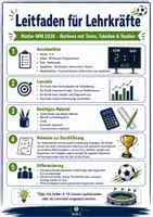 Vorschau - Stundenentwürfe - Mathe-WM 2026: Rechnen mit Fußball, Tabellen & Diagrammen – Doppelstunde für Klasse 4–6 - Seite 1