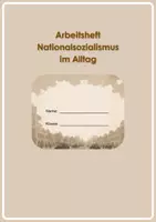 Vorschau - Arbeitsblätter - Nationalsozialismus im Alltag - vierfach differenziert - Extramaterial Förderbedarf - Seite 1