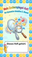 Vorschau - Arbeitsblätter - Spiegeln & Symmetrie - Übungsheft Klasse 1 - Seite 1