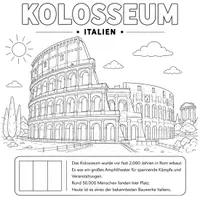 Vorschau - Mal- und Bastelvorlagen - Sehenswürdigkeiten der Welt Ausmalbilder (50 Malvorlagen) - Seite 3