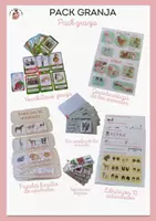 Vista previa - Tarjetas / Manipulativos - PACK GRANJA - Portada