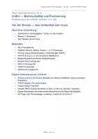 Vorschau - Stundenentwürfe - Unterrichtsentwurf Multimorbidität Pflegeausbildung G-09 - Deckblatt