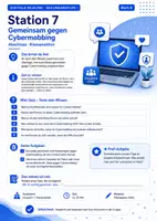 Vorschau - Arbeitsblätter - Cybermobbing verstehen und handeln – Stationenlernen Klasse 5–7 | Digitale Bildung - Seite 3