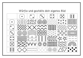 Vorschau - Mal- und Bastelvorlagen - Fußball würfeln und individuell gestalten als Kunstprojekt - Seite 3