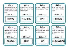 Aperçu - Jeux - Le vocabulaire hydrographique - J'ai ... qui a - Page 2