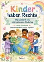 Vorschau - Stundenentwürfe - Kinderrechte in der Grundschule – Materialpaket zum Internationalen Kindertag | Arbeitsblätter, Klassenrat & Urkunde - Deckblatt