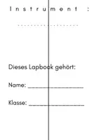 Vorschau - Arbeitsblätter - Materialpaket Instrumenten Lapbook - Seite 3