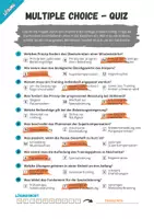 Vorschau - Arbeitsblätter - Grundlagen der Trainingslehre ⎮ Trainingsprinzipien - Multiple-Choice-Quiz für Klasse 10 bis 13 - Seite 2