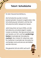 Vorschau - Arbeitsblätter - "Tatort" Schulküche - Wir werden Ermittler*innen - Seite 1