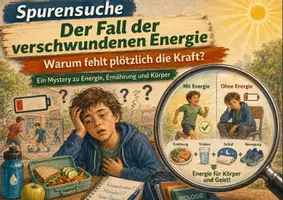Vorschau - Bildkarten - Spurensuche: Der Fall der verschwundenen Energie – Mystery-Material mit Fallimpuls, Hinweiskarten, Ermittlungsbogen, Lösung und S/W-Version - Seite 1