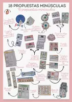 Vista previa - Tarjetas / Manipulativos - 18 ESTACIONES DE APRENDIZAJE MINÚSCULAS - Portada