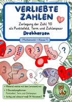Vorschau - Anderer Materialtyp - Verliebte Zahlen – Drehherzen zur Zerlegung der Zahl 10 | differenziert & handlungsorientiert - Deckblatt