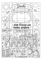 Vorschau - Mal- und Bastelvorlagen - Abschied 4. Klasse Schule Gemeinschaftsbild Kooperatives Poster Abschlussklasse - Seite 3