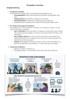 Vorschau - Arbeitsblätter - Perspektive fotografisch erkunden - Deckblatt