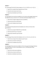 Vorschau - Arbeitsblätter - Aufgaben zu Prismen und Pyramiden (V, O, Raumdiagonale) - Deckblatt
