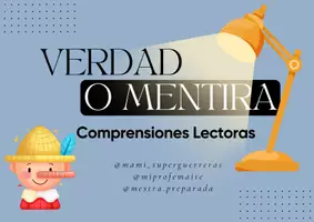 Vista previa - Refuerzo / NEE / Materiales de apoyo - verdad o mentira CASTCAT - Portada