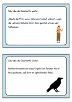 Vorschau - Aufgabenkarten - Kartei: Geschichte weiterschreiben (2 Varianten) - Seite 3