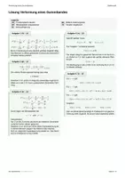 Vorschau - Arbeitsblätter - Analysis Anwendung (4. Grad): Verformung eines Gummibandes - Seite 2