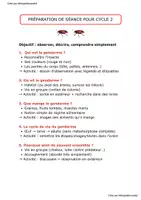 Aperçu - Préparation de séance / Séance complète - Sujet d'étude sur le gendarme Monpetitcoindief - Page 1