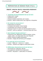 Aperçu - Préparation de séance / Séance complète - Sujet d'étude sur le ver de terre - Monpetitcoindief - Page 1
