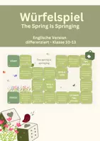 Vorschau - Arbeitsblätter - Englisch Würfelspiel "Spring season" - differenziert (Klasse 10-12) - Deckblatt