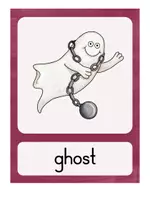 Vorschau - Fördermaterial/Inklusion - Halloween flashcards - Halloween Bildkarten - Seite 1