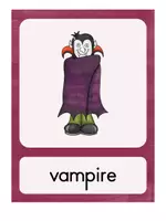 Vorschau - Fördermaterial/Inklusion - Halloween flashcards - Halloween Bildkarten - Seite 2