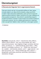 Vorschau - Arbeitsblätter - Klassenarbeit Caesar (BG VI,21 vereinfacht - Die Germanen) - Seite 1