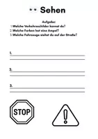Vorschau - Stundenentwürfe - Sinnesübungen zum Straßenverkehr - Verkehrserziehung mit allen Sinnen - Seite 2