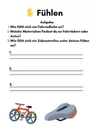 Vorschau - Stundenentwürfe - Sinnesübungen zum Straßenverkehr - Verkehrserziehung mit allen Sinnen - Seite 3