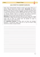 Vorschau - Arbeitsblätter - Bestandteile der Nahrung - Seite 1