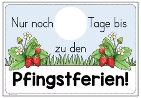 Vorschau - Anderer Materialtyp - Pfingstferien Countdown für deine Klasse - Seite 3