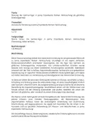Vorschau - Arbeitsblätter - Klausurvorschlag mit EWH zu "Heimsuchung" - Seite 1