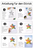 Vorschau - Arbeitsblätter - Pop Art Bilder - Wintersterne - Pop Art Winter Fensterbilder - Kunstprojekt für Klasse 2-3 || Winter Kunst Winter - Sterne Basteln Winter Basteln - Fensterbilder Winter Fensterdeko Winter Fensterdeko Winterkunst Grundschule - Seite 3