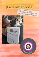 Vorschau - Arbeitsblätter - Werde eine Leseratte - Leserattenpass - Deckblatt
