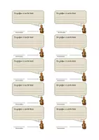 Vorschau - Anderer Materialtyp - Klebezettel Hausaufgabenheft / Elterninformation - Seite 2