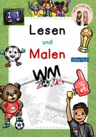 Vorschau - Arbeitsblätter - Lesen und Malen zur WM 2026! - Deckblatt