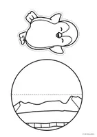 Vorschau - Mal- und Bastelvorlagen - Winter & Weihnachten basteln: Wackelbilder (Schneemann, Weihnachtsbaum & Co.) | Klasse 1–3 - Seite 2